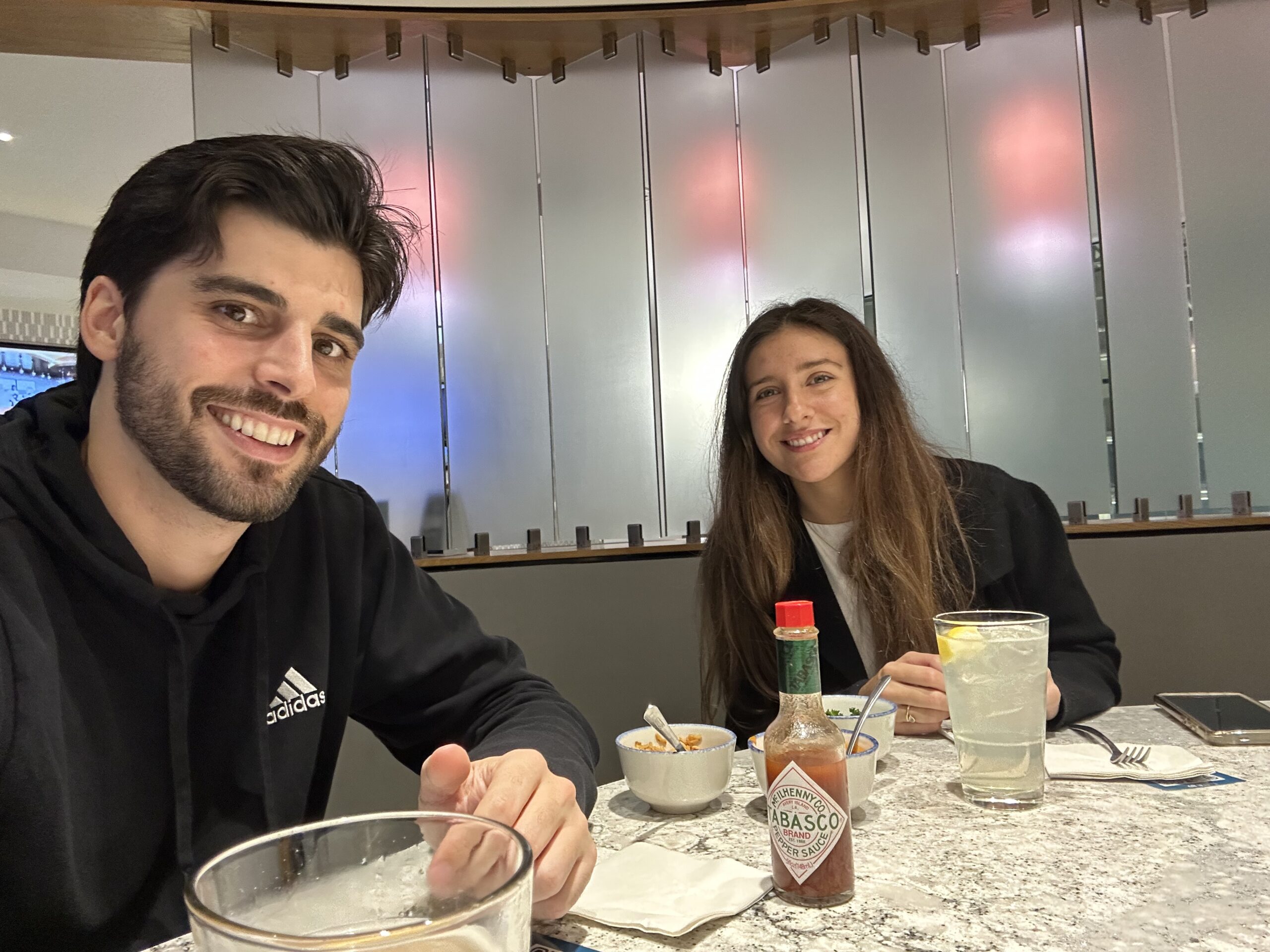 Walking along the banks of the Tiber River at dusk