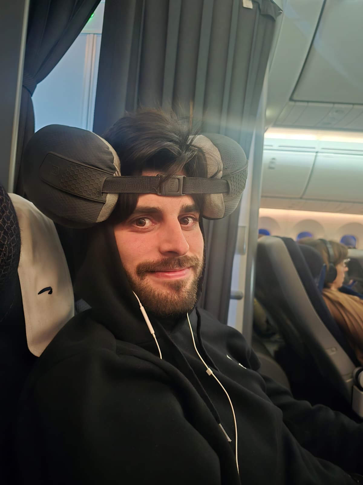 Walking along the banks of the Tiber River at dusk